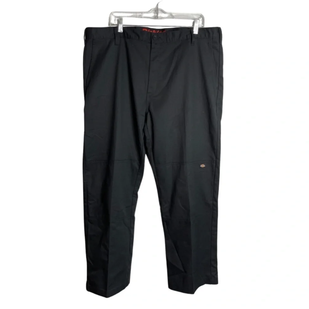 Dickies Men Flexible and durable, style P374716 Black work pants 40X30
